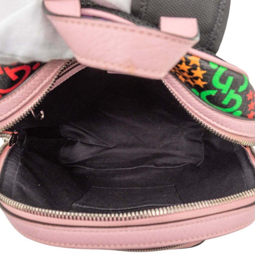 GUCCI Authentic Black Leather Backpack - Picture 5 of 7